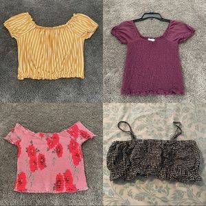 American Eagle, Pacsun Aeropostale Crop top bundle